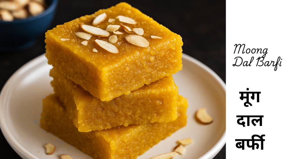 Moong Dal Barfi