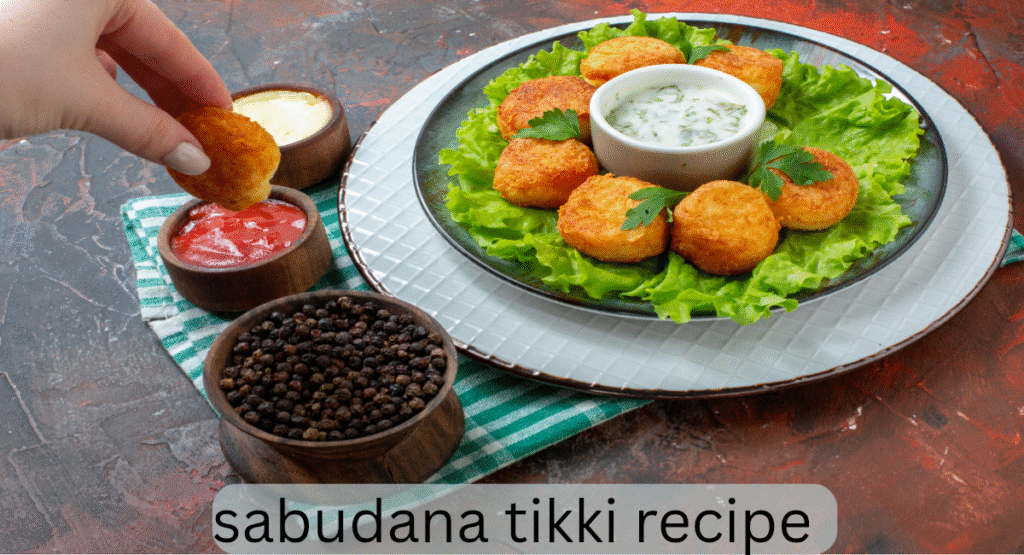 Sabudana Tikki Recipe